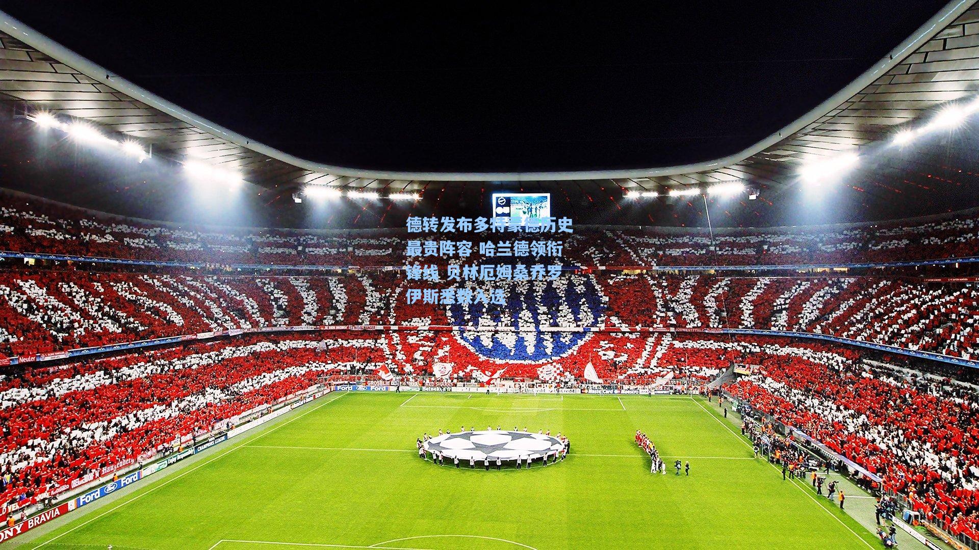 德转发布多特蒙德历史最贵阵容 哈兰德领衔锋线 贝林厄姆桑乔罗伊斯悉数入选